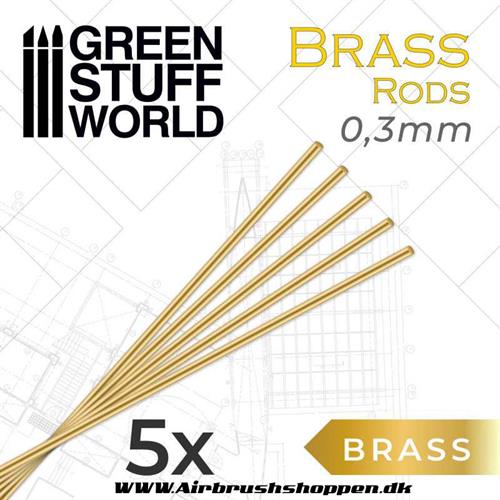 Messing stav - Pinning Brass Rods 0,3mm GSW